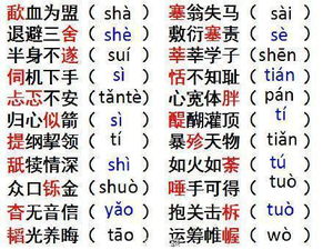 率的读音多音字组词，效率的读音