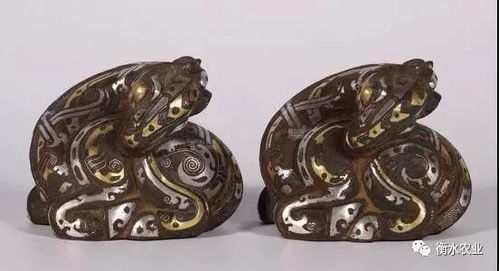 错金银铜翼虎，错金银青铜器