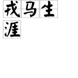 戎马生涯意思