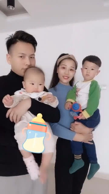 一儿一女，一儿一女幸福的句子说说心情