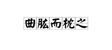 曲肱而枕之,乐亦在其中矣是什么意思，曲肱而枕之怎么读拼音