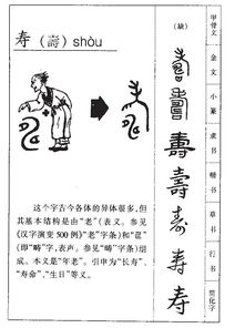 寿的拼音和词语，寿命的拼音