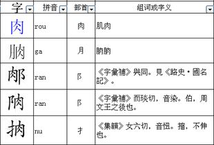 肉的组词怎么写，蛋的组词