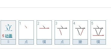 名字的名的笔顺