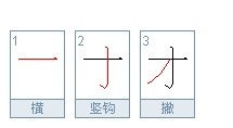 李字的笔顺，才字的笔顺怎么写呀