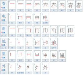电笔顺怎么写