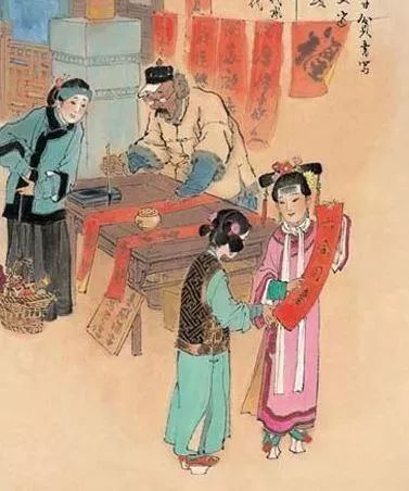 总把新桃换旧符上一句是什么?