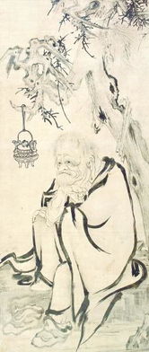 老子的雕像在那里。