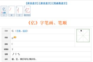 亿的笔顺笔画，一亿得亿的笔顺