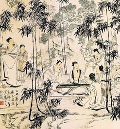 三国竹林七贤是谁，竹林七贤是谁哪七贤
