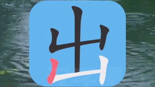 出笔画顺序怎么写