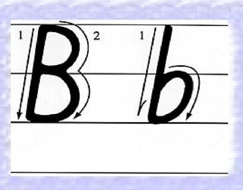 b田字格怎么写