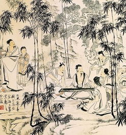竹林七贤图鉴赏，竹林七贤图鉴赏200字怎么写