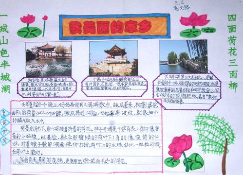 家乡的变化手抄报初二简单精选5张
