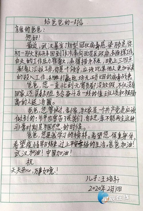 给爸爸的一封信四年级400字10篇