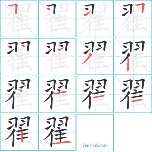 翟这个字怎么读