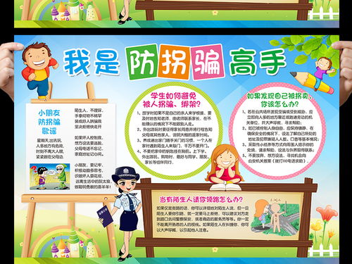 2020安全教育的手抄报简洁好看5张