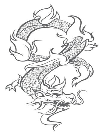 龙的简笔画