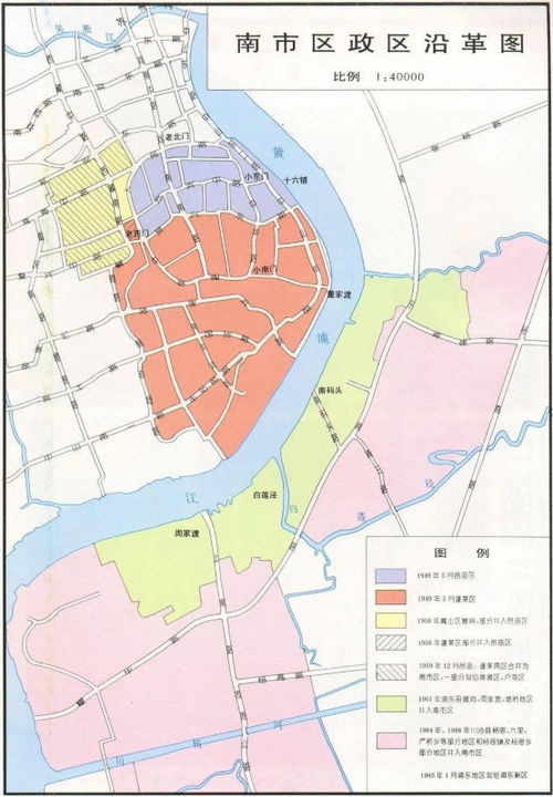 上海南市区什么时候合并，上海南市区海潮中学还有吗