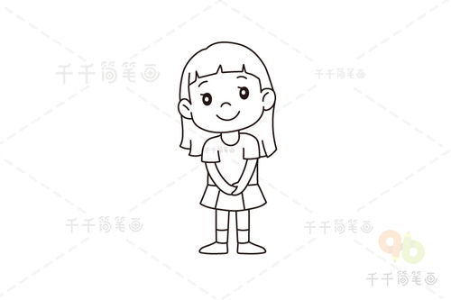 人简笔画男生，人简笔画彩色
