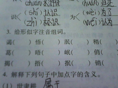 扇字组词，似字组词二年级