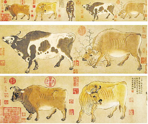 五牛图属于什么画种