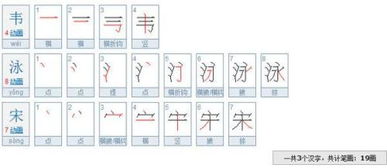 宋的笔顺怎么写
