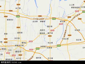 潍坊市昌邑市地图，昌邑市地图市区街道