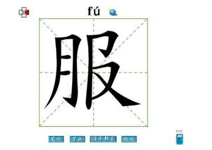装字组词，服字组词三年级