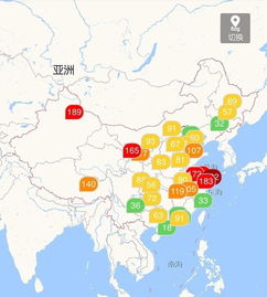 求一张2014空气质量地图