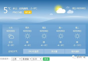 乐平市南港乡天气预报。