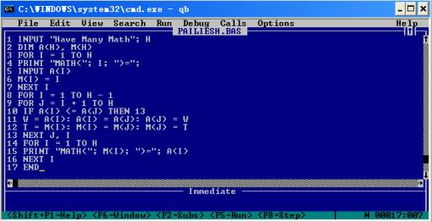 qbasic语言，qbasic实例