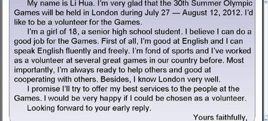 奥运会英语作文带翻译80字，奥运会英语作文100字