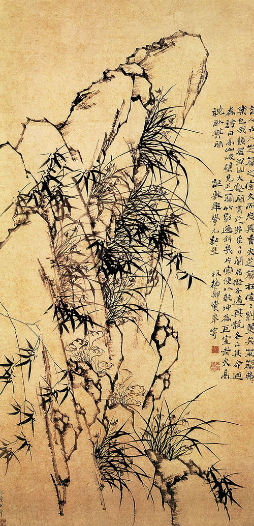 兰竹图作者，兰竹图艺术鉴赏