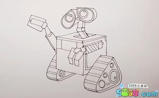 画机器人怎么画，画机器人简单又帅气