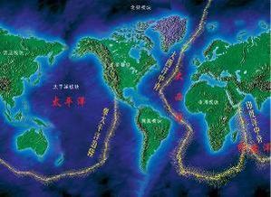 大洋中脊分布在哪里?