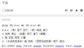 drop是什么意思 翻译，drop in是什么意思