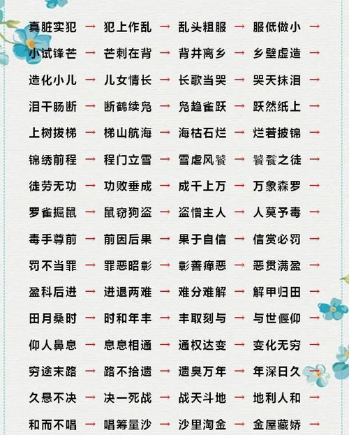 要500个成语