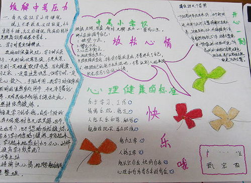 中考手抄报内容资料图片，中考手抄报简单少字