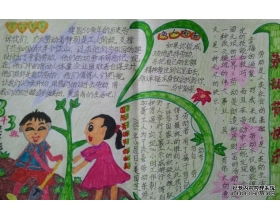 简单的画关于劳动的手抄报 爱劳动的手抄报