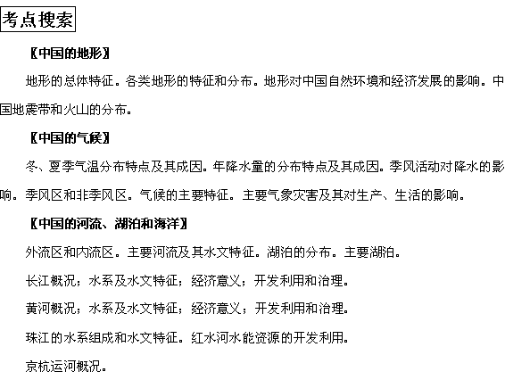 航拍中国地理知识点总结，中国地理知识点总结初二