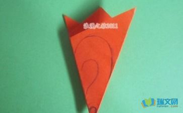 五折剪纸图案及画法