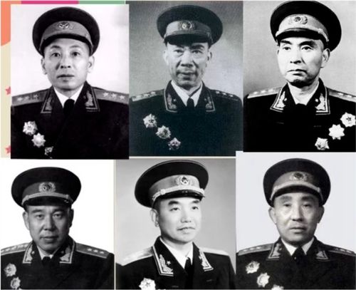 新中国的十大上将都有谁?