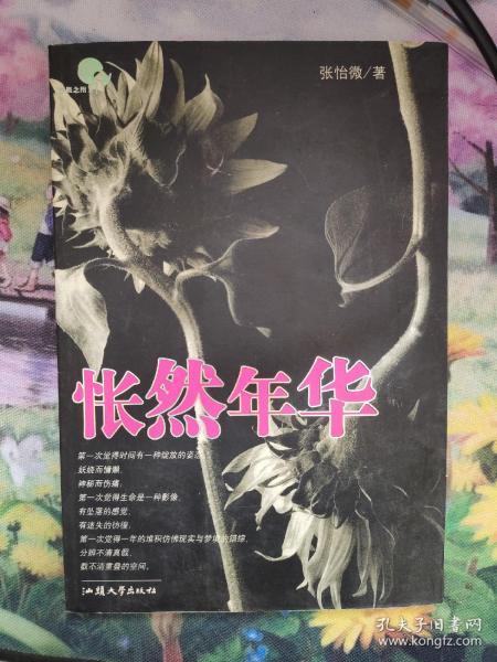 怅然年华在线阅读，怅然什么