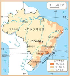 南美洲人口分布图，南美洲人口2023