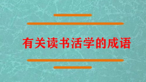 读书有关的成语有哪些?