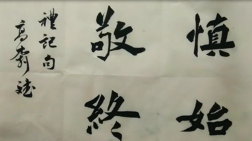 慎始敬终,行稳致远,致知力行,踵事增华，慎始敬终议论文
