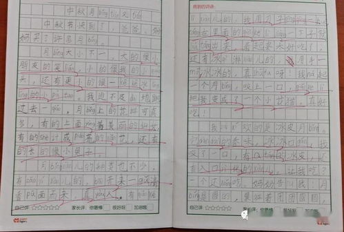 中秋节二年级作文