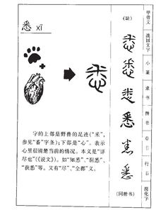 番的笔顺怎么写，悉的笔顺和部首