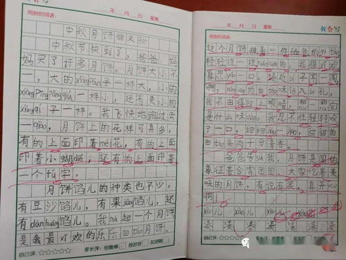 二年级作文中秋节200字，二年级作文中秋节200字左右